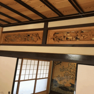 納品事例　東広島市Ｈ様邸（欄間）