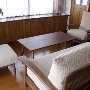 納品事例　福山市加茂町N様邸（ソファ、テーブル）