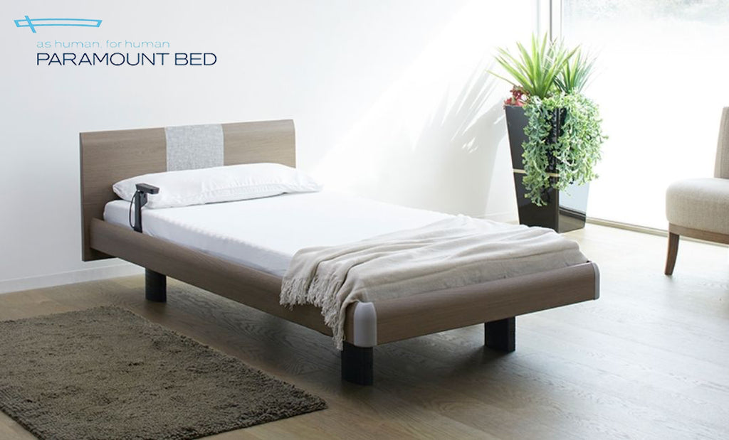 【パラマウントベッド】<br>【セミシングル】<br>1+1モーター<br>電動ベッド<br>マットレス付き<br>〔bed045〕