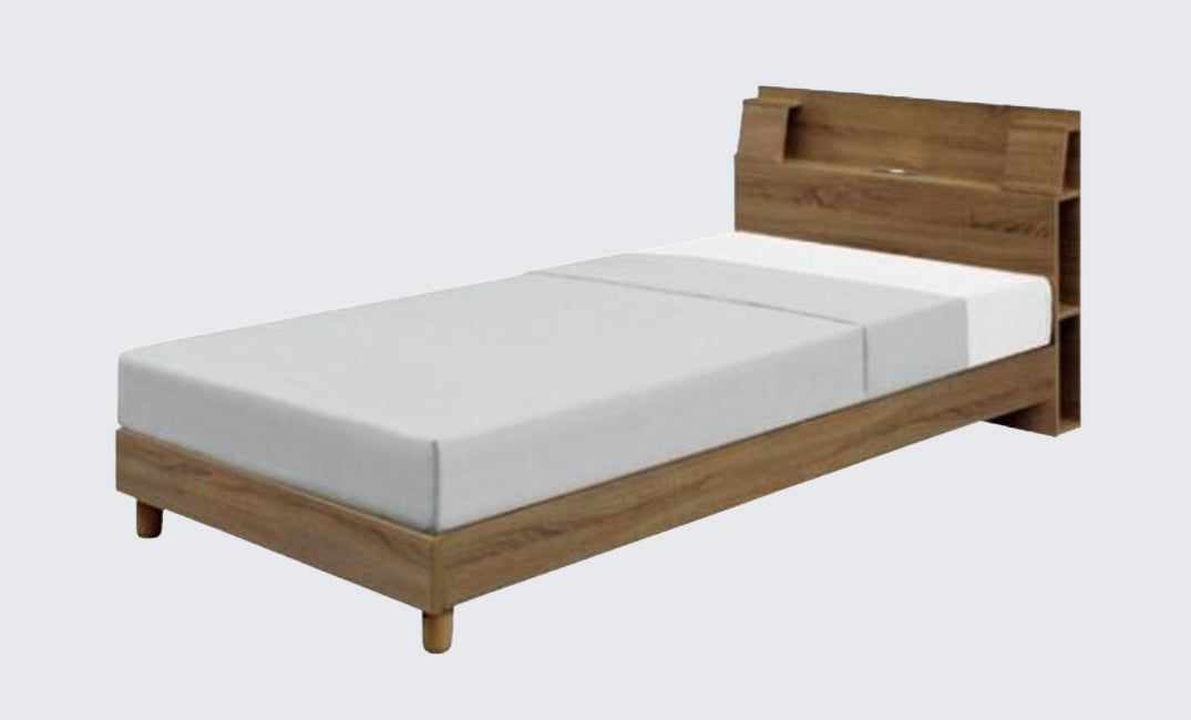 サンコウ】【シングル】シンプルな多機能ベッドフレーム〔bed228