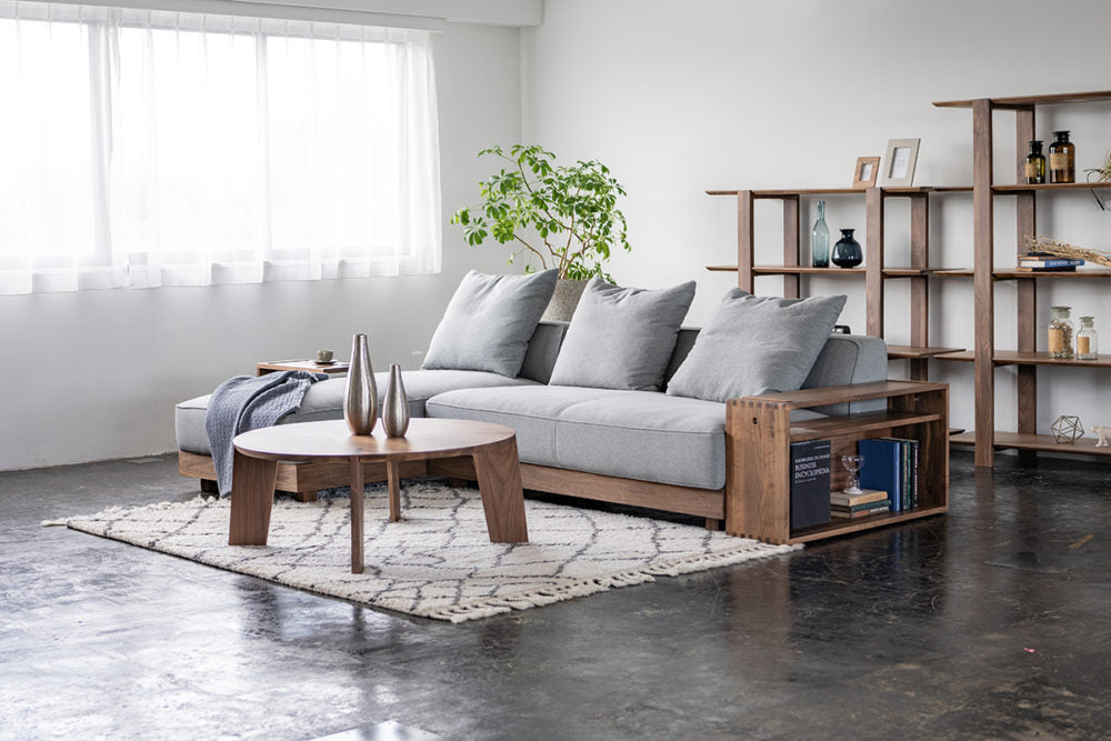 アームレスのカウチソファー〔sf013〕 – 府中家具の館