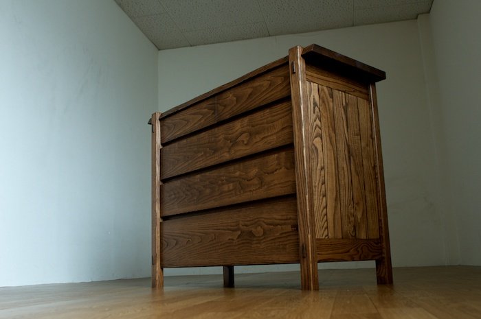 栗材のチェスト〔cst005〕 – 府中家具の館