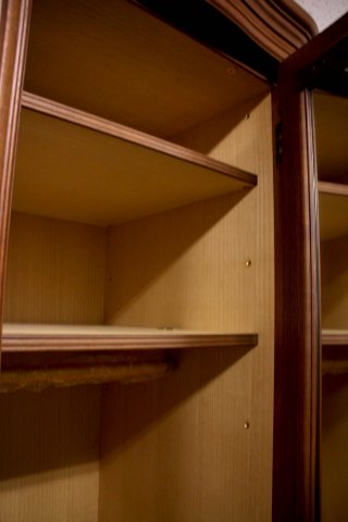 ハンドメイド特大3段トールラック (チーク色) ハンドメイド特大3段トールラック (チーク色) 高級チーク材を