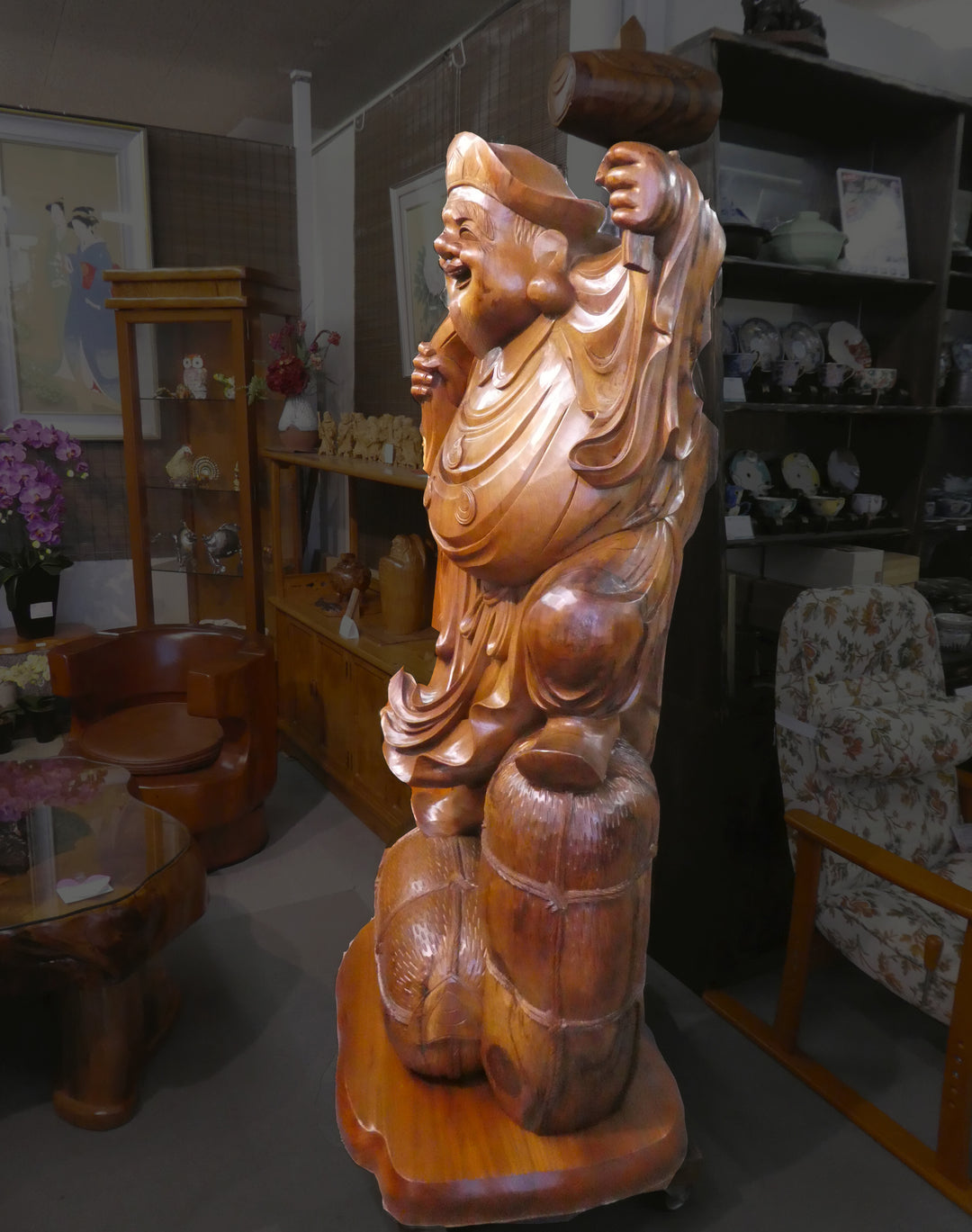 屋久杉 大黒様〔yaku008〕 – 府中家具の館
